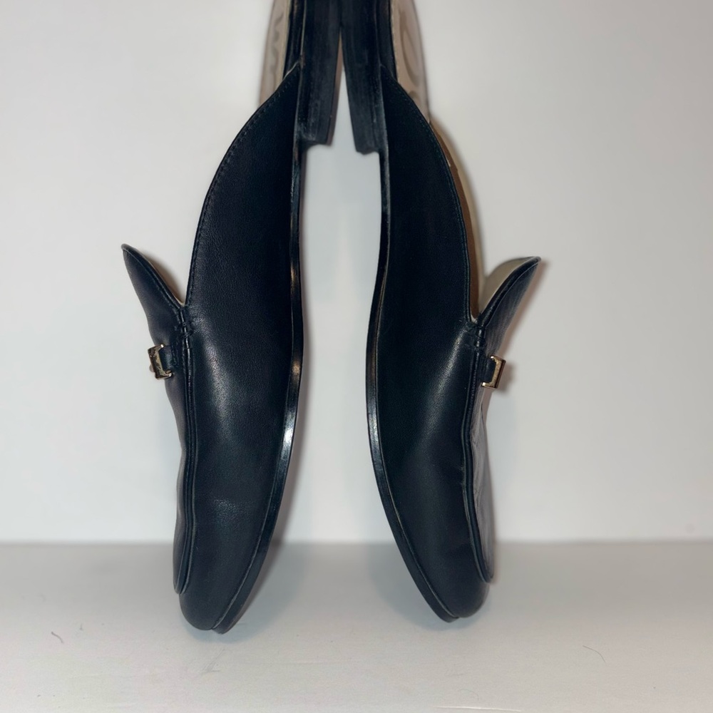 Sam Edelman Black Slip-On Loafers - Picture 4 of 11